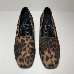 Vionic Shoes Powell Leopard
Animal Print Demi Wedge Square
Slip On Tan Size 7.5